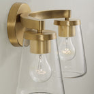 Capital Lighting - 161921AD-664 - Two Light Vanity - Aaron - Aged Brass