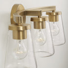 Capital Lighting - 161931AD-664 - Three Light Vanity - Aaron - Aged Brass