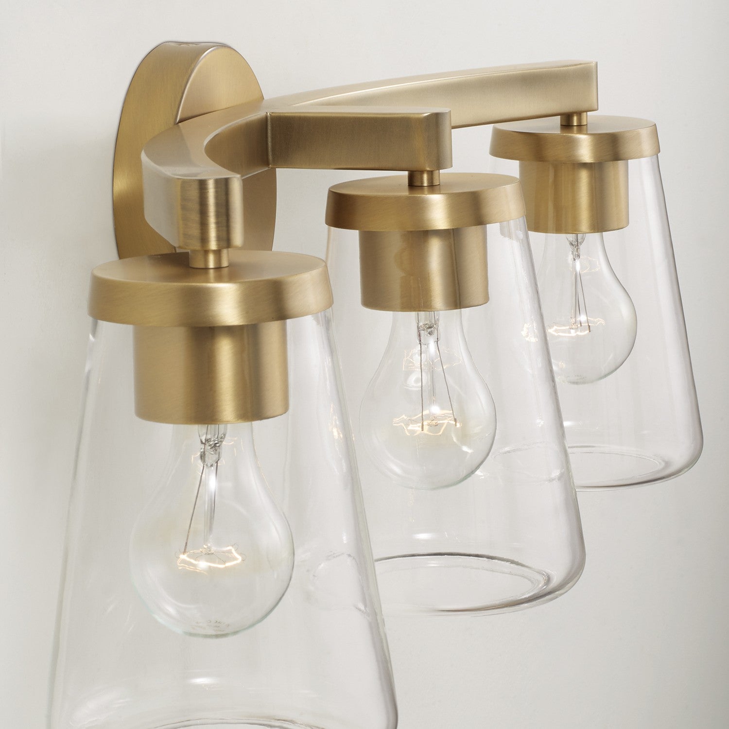 Capital Lighting - 161931AD-664 - Three Light Vanity - Aaron - Aged Brass