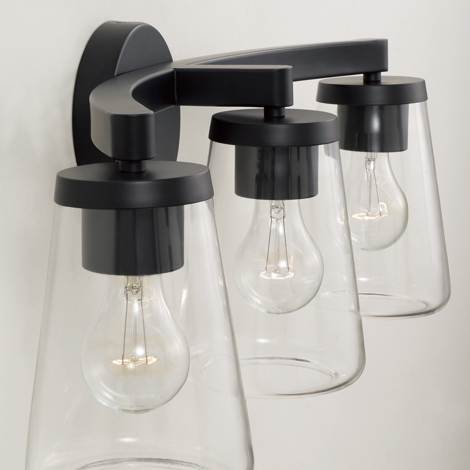Capital Lighting - 161931MB-664 - Three Light Vanity - Aaron - Matte Black