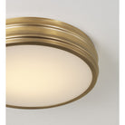 Capital Lighting - 261111AD - LED Flush Mount - Vale - Aged Brass