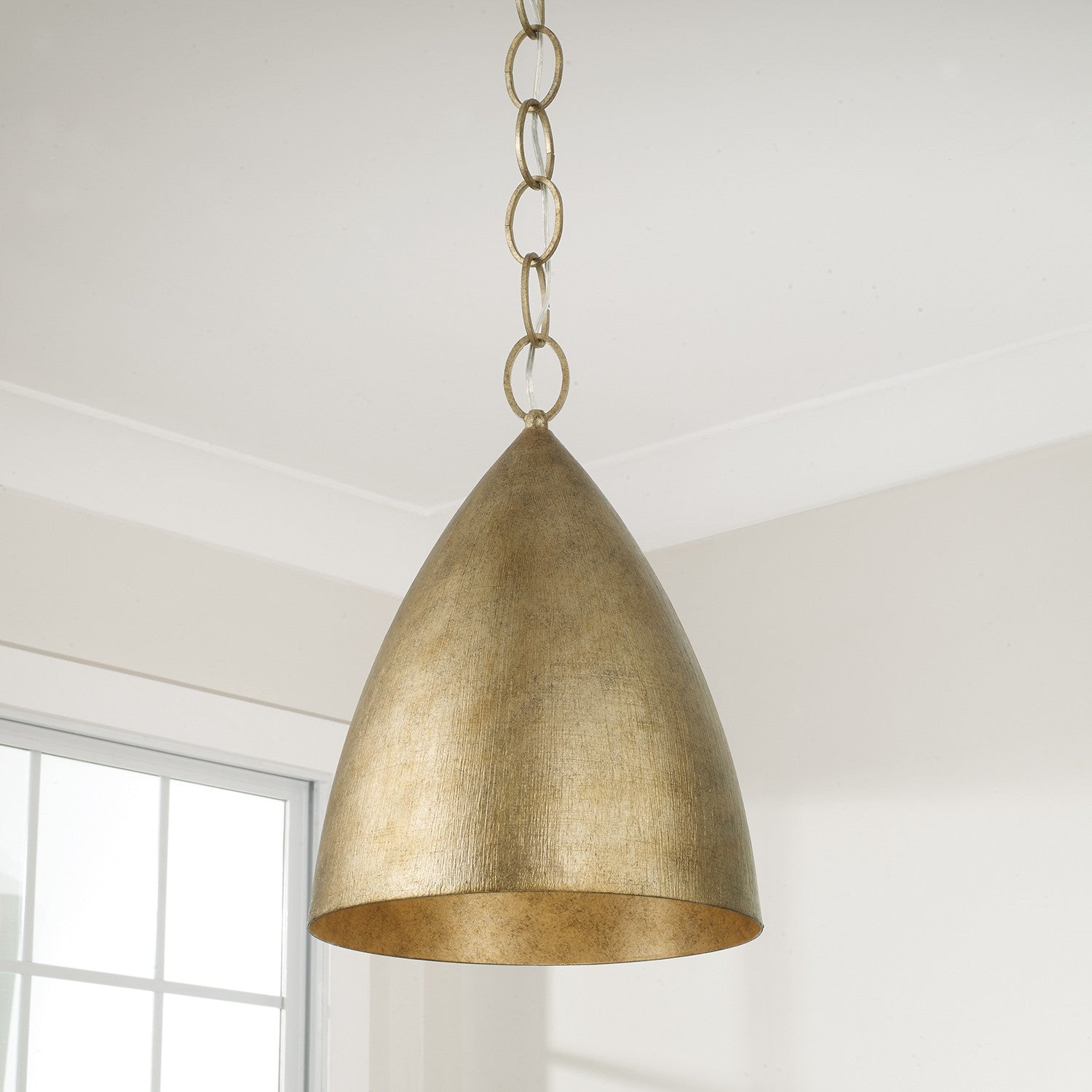Capital Lighting - 358511FT - LED Pendant - Francesca - Feathered Gold