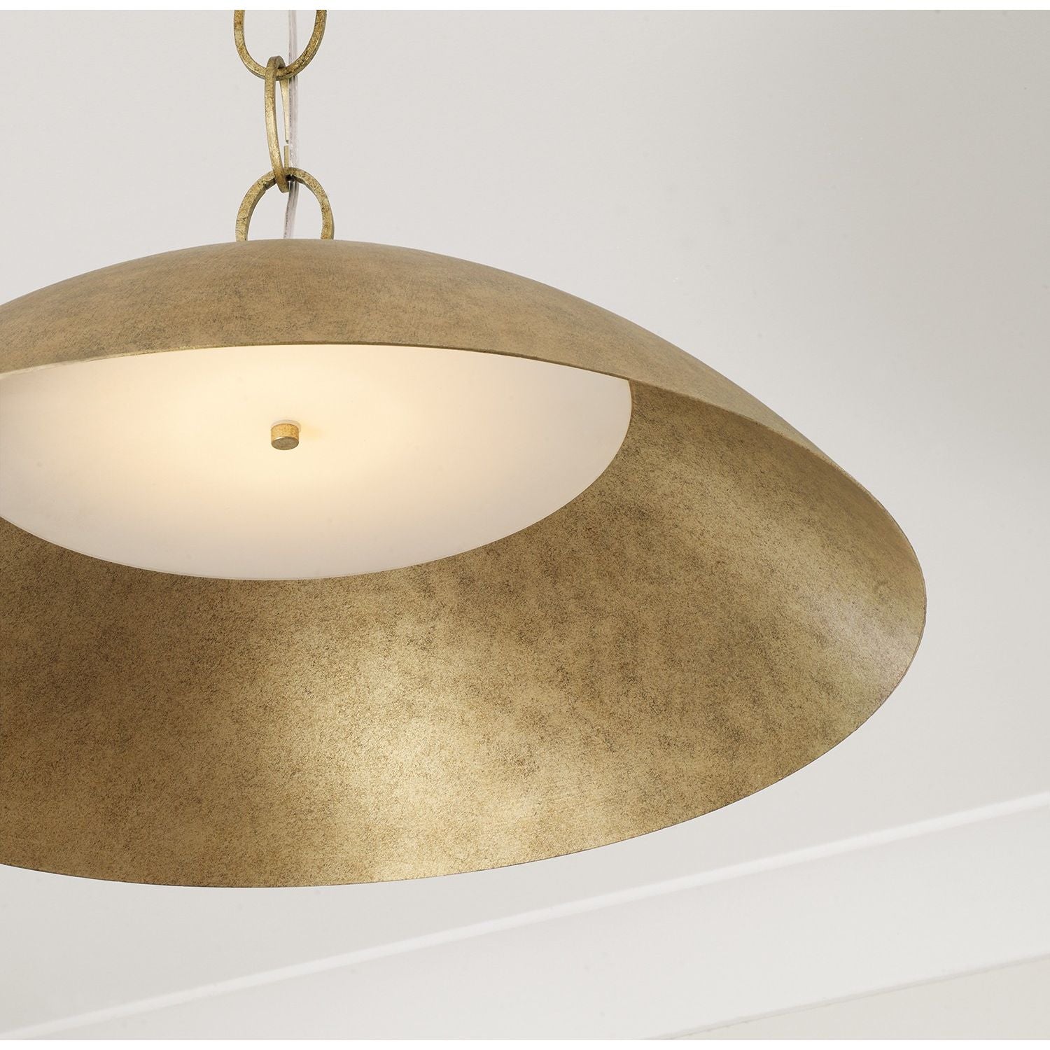 Capital Lighting - 358512FT - LED Pendant - Francesca - Feathered Gold
