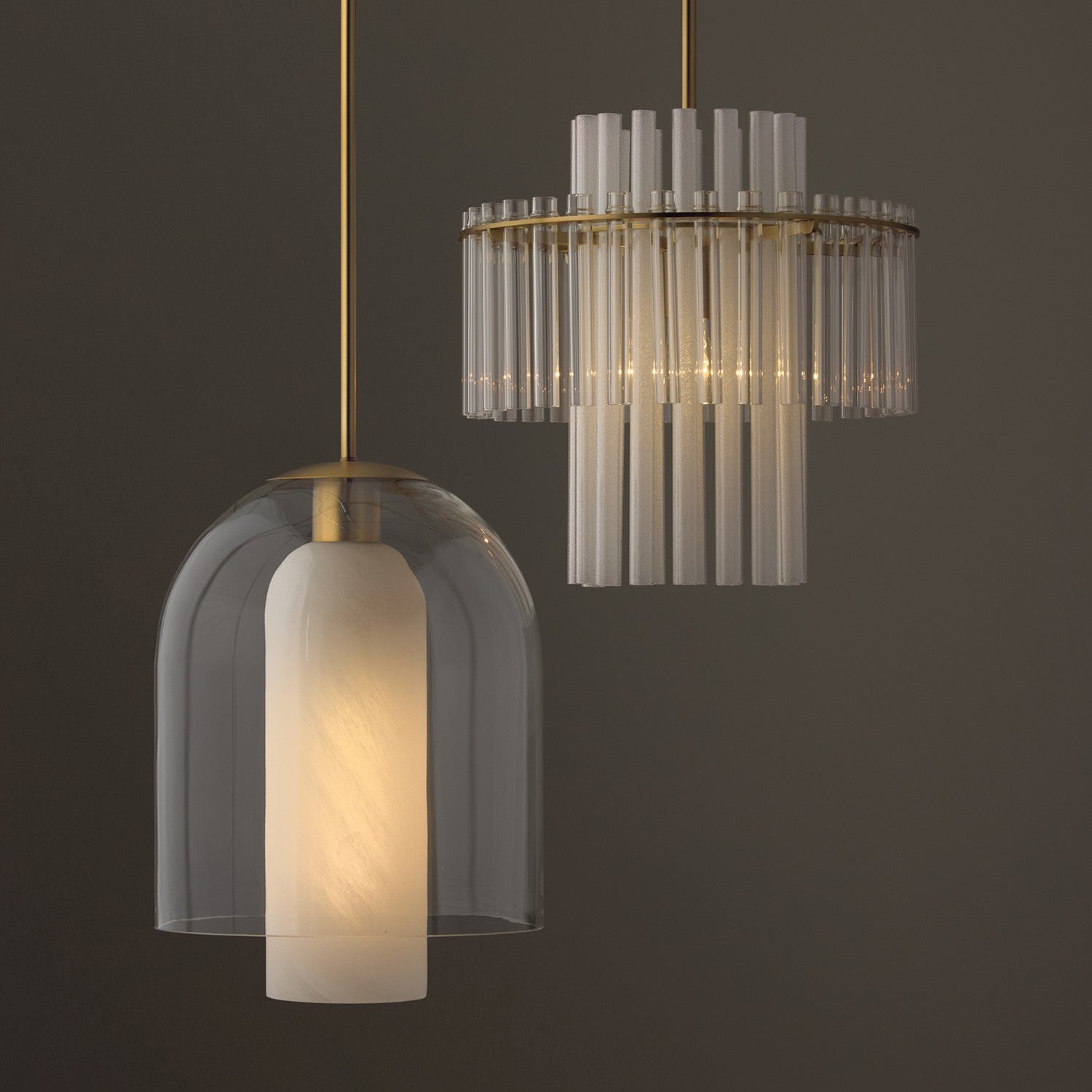 Capital Lighting - 358711AD - One Light Pendant - Blair - Aged Brass