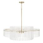 Capital Lighting - 358761AD - Six Light Pendant - Blair - Aged Brass