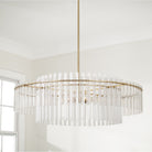 Capital Lighting - 358761AD - Six Light Pendant - Blair - Aged Brass
