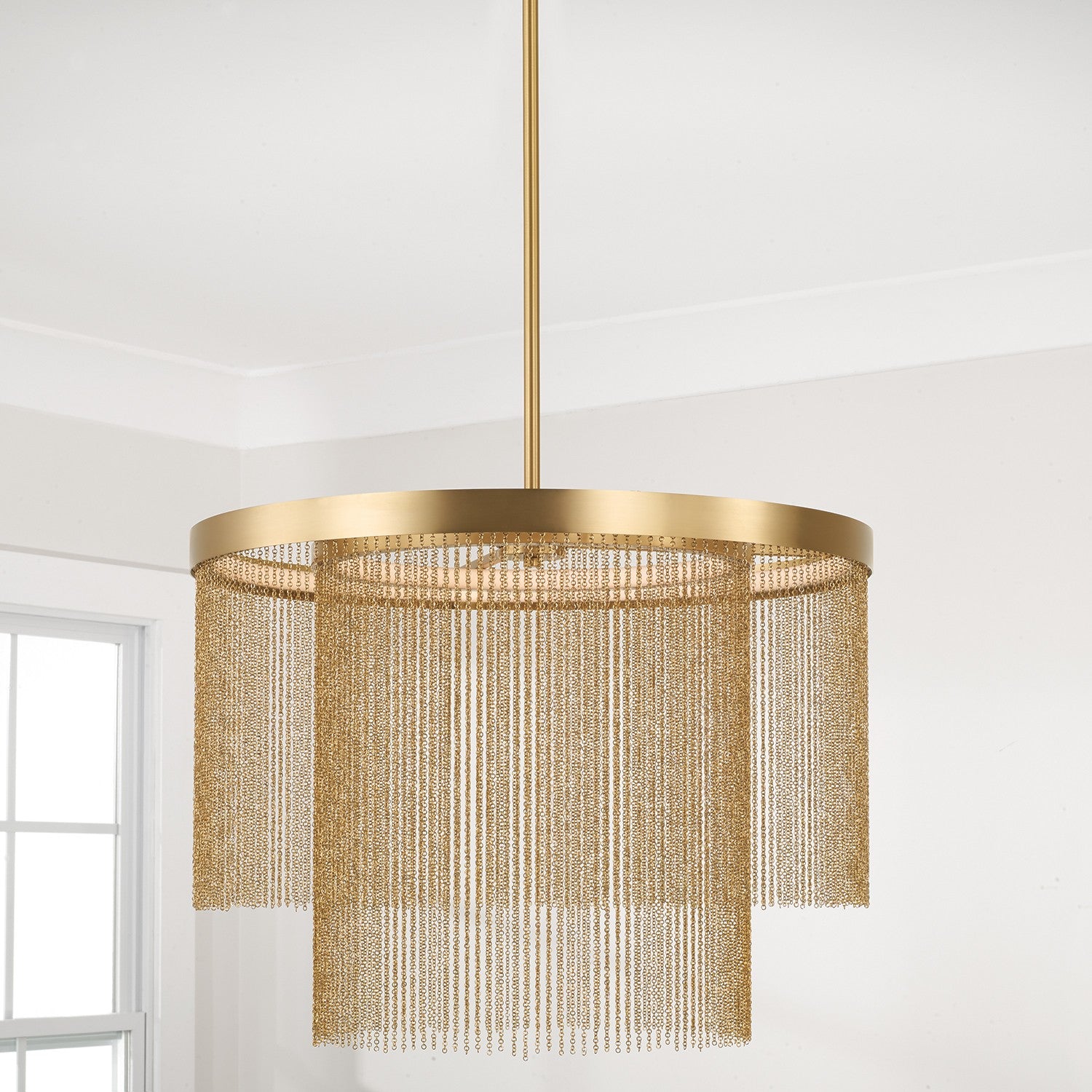 Capital Lighting - 359321AD - LED Pendant - Rae - Aged Brass