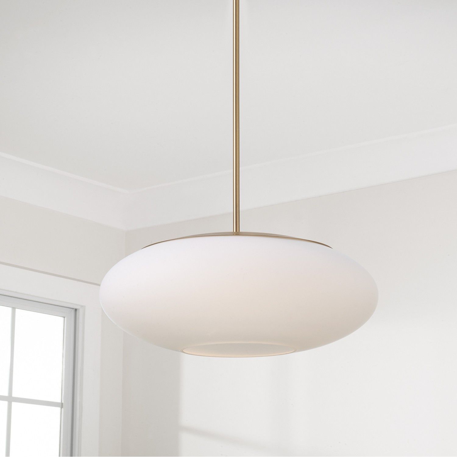 Capital Lighting - 360511AD - One Light Pendant - Soren - Aged Brass