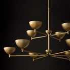 Capital Lighting - 458501FT - LED Chandelier - Francesca - Feathered Gold