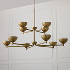 Capital Lighting - 458501FT - LED Chandelier - Francesca - Feathered Gold