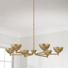 Capital Lighting - 458561FT - LED Chandelier - Francesca - Feathered Gold