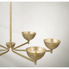 Capital Lighting - 458561FT - LED Chandelier - Francesca - Feathered Gold