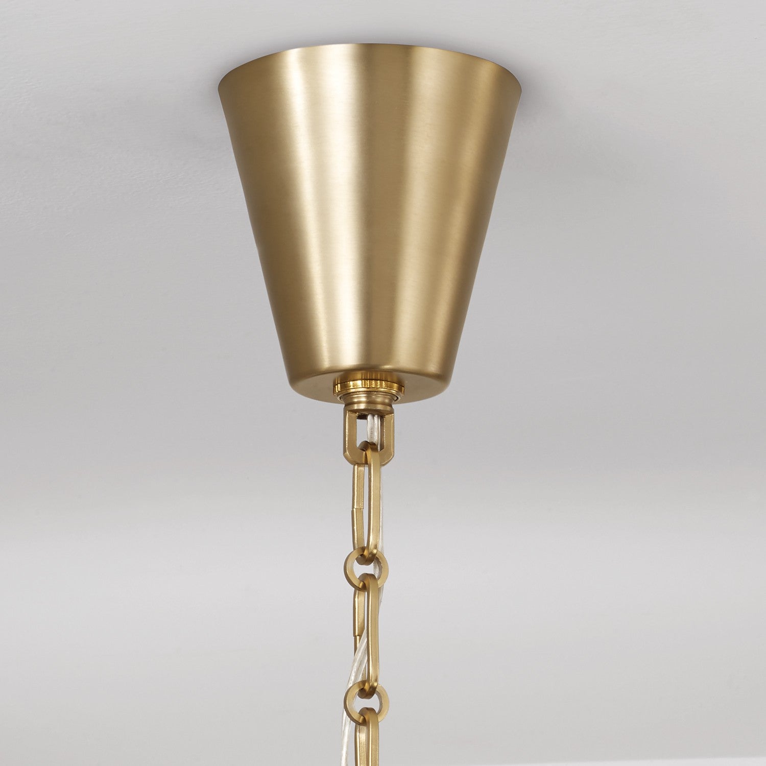 Capital Lighting - 460881AD-718 - Eight Light Chandelier - Leland - Aged Brass