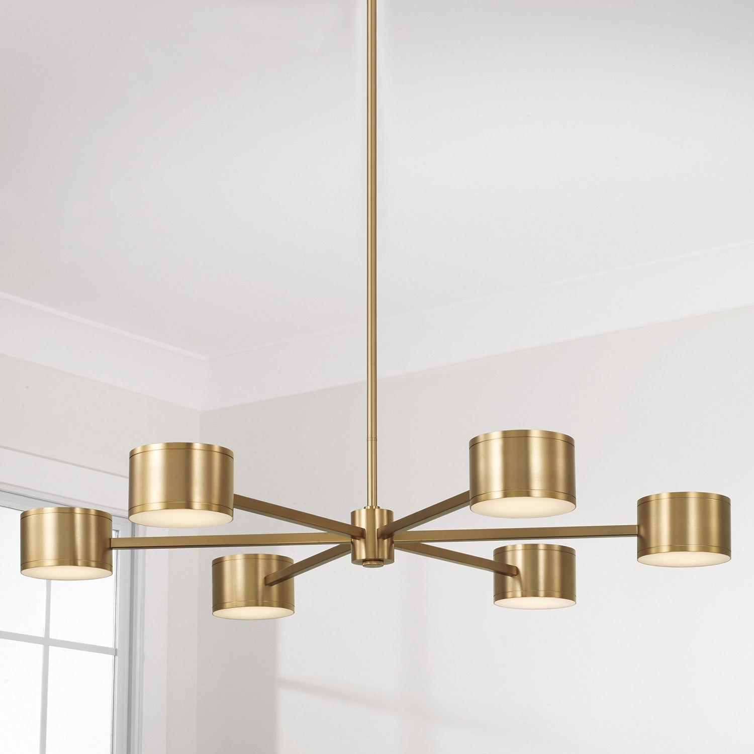 Capital Lighting - 460901AD - LED Chandelier - Henley - Aged Brass