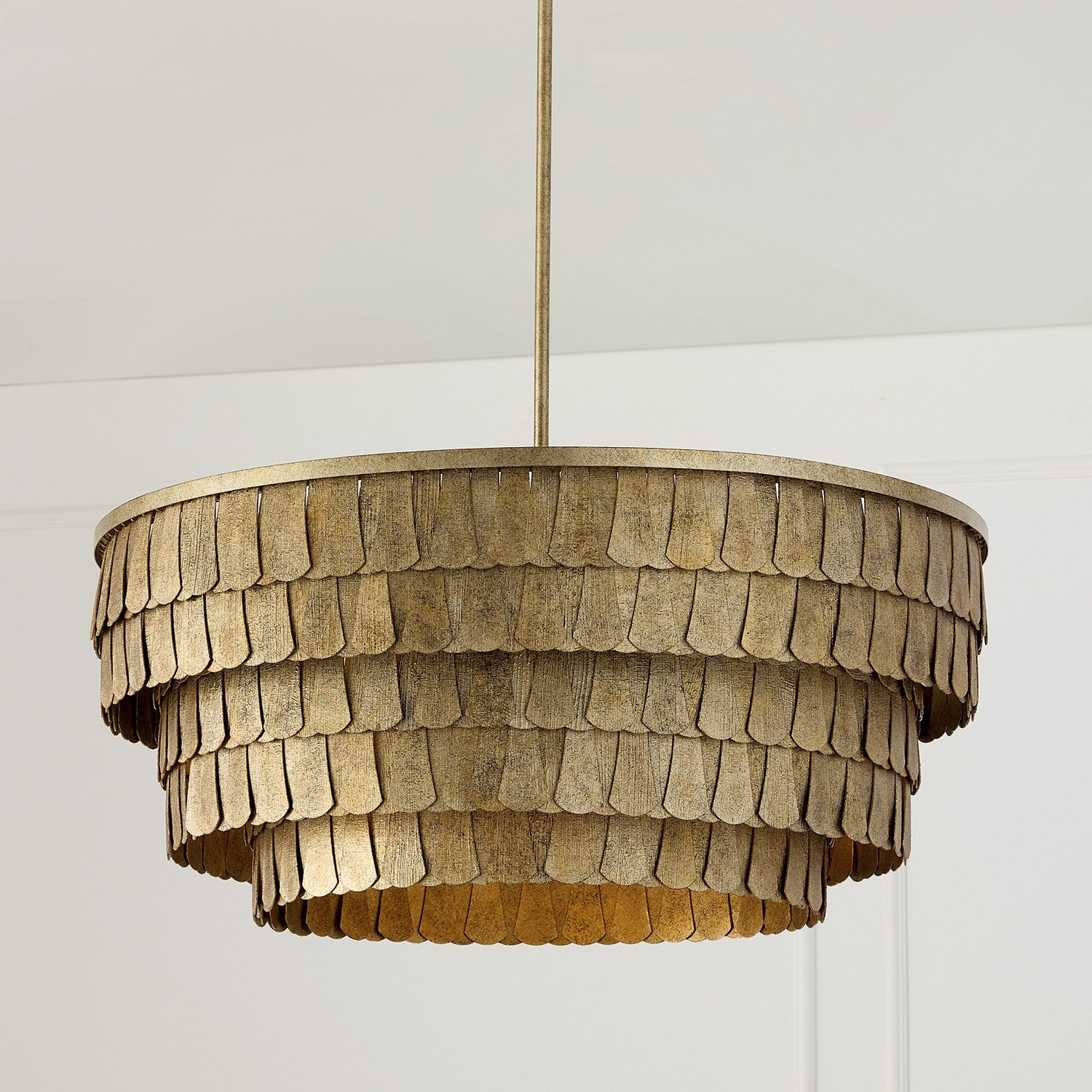 Capital Lighting - 461661AGO - Six Light Chandelier - Arden - Ancestral Gold