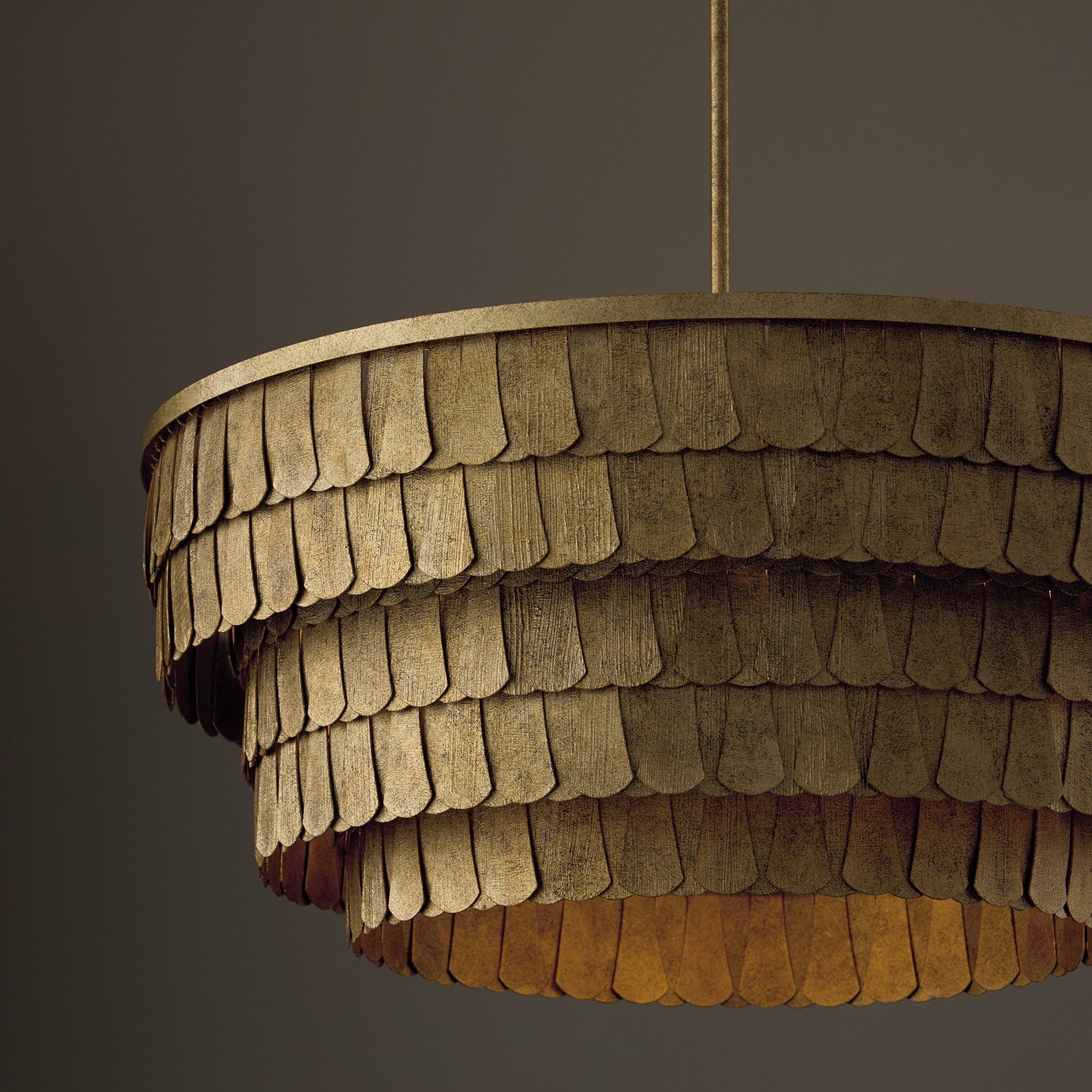 Capital Lighting - 461661AGO - Six Light Chandelier - Arden - Ancestral Gold