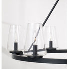 Capital Lighting - 461961MB-662 - Six Light Chandelier - Aaron - Matte Black