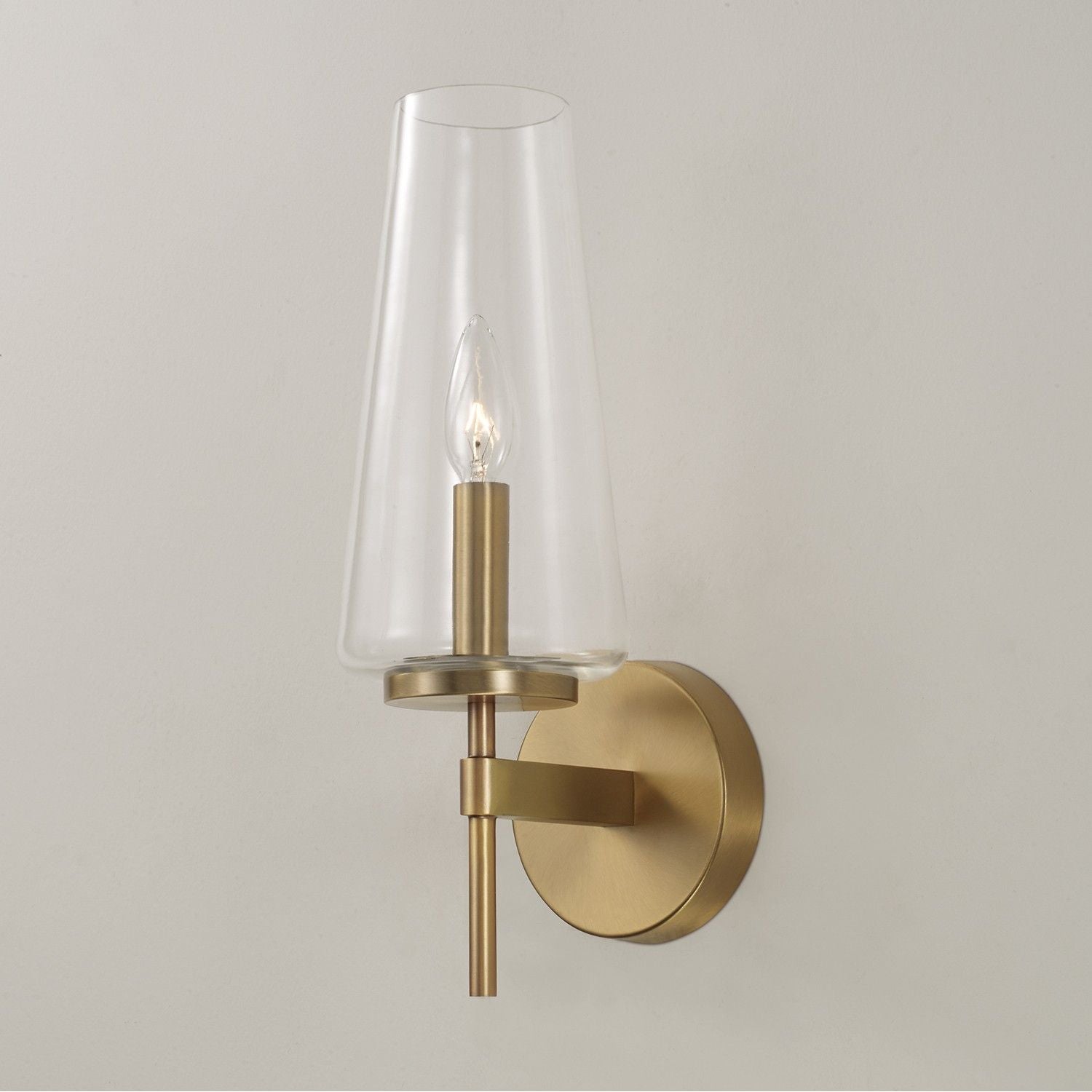 Capital Lighting - 661911AD-663 - One Light Wall Sconce - Aaron - Aged Brass