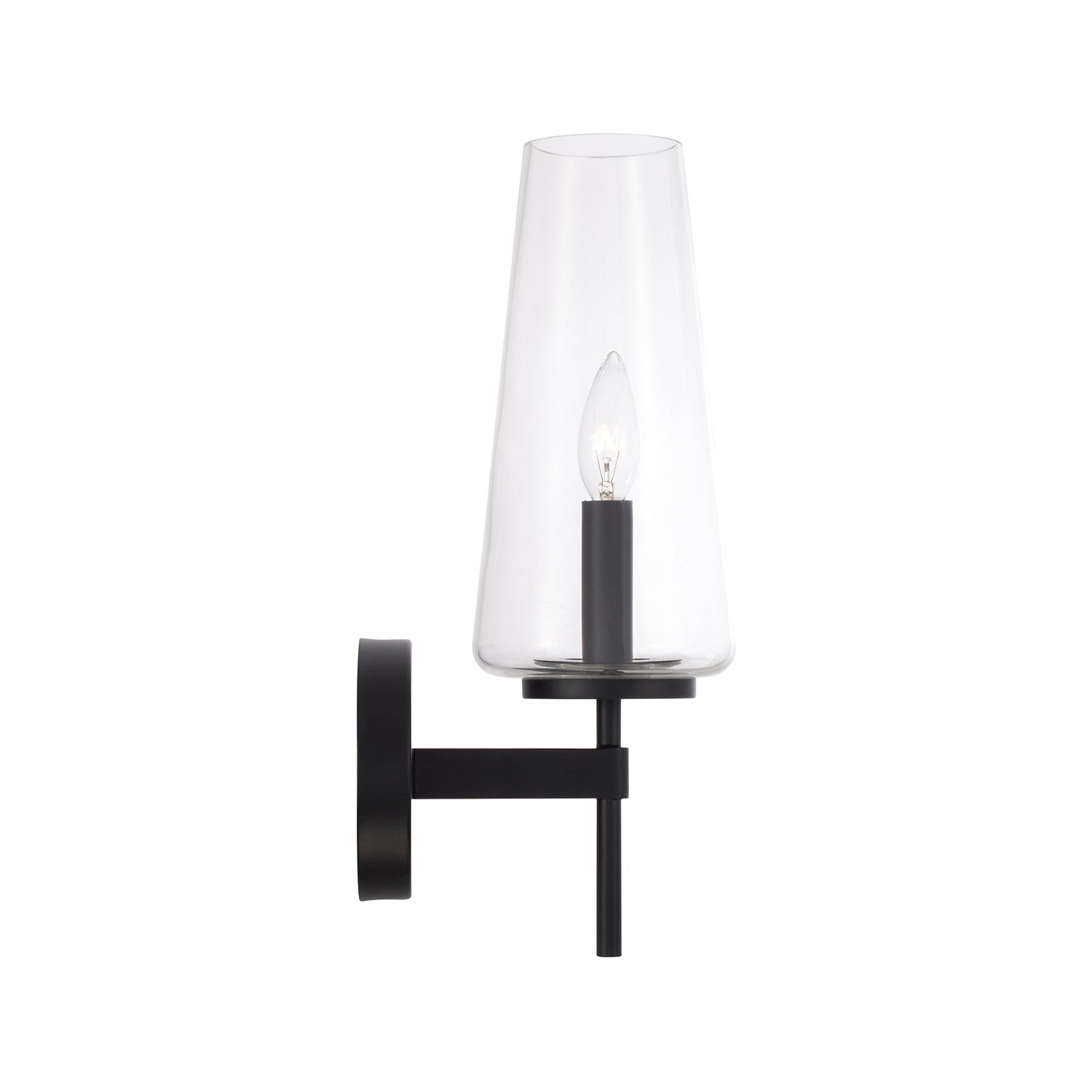 Capital Lighting - 661911MB-663 - One Light Wall Sconce - Aaron - Matte Black