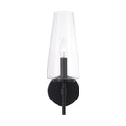 Capital Lighting - 661911MB-663 - One Light Wall Sconce - Aaron - Matte Black