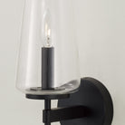 Capital Lighting - 661911MB-663 - One Light Wall Sconce - Aaron - Matte Black