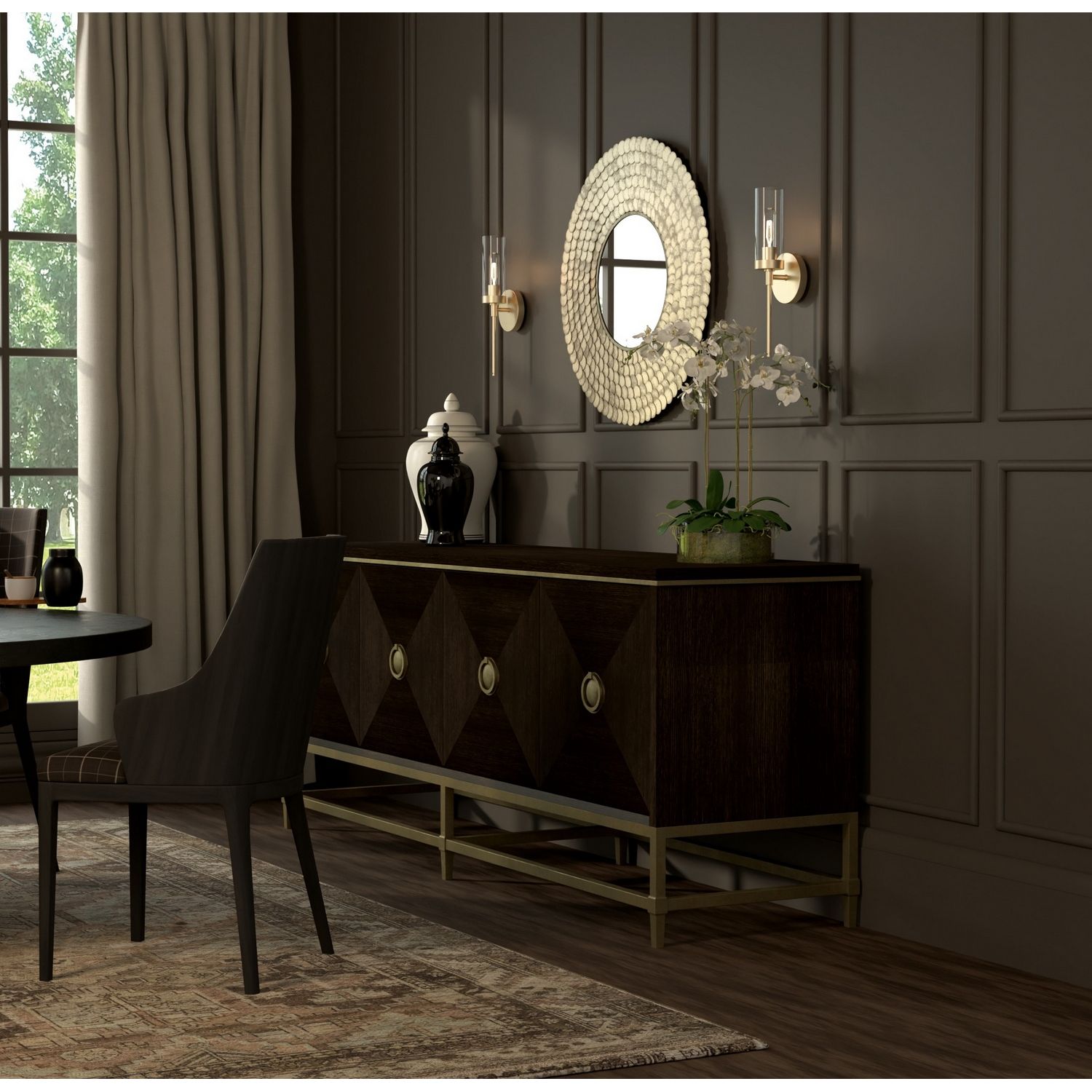 Capital Lighting - 759902MM - Decorative Mirror - Delphine - Grecian Luster