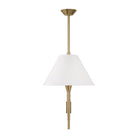 Capital Lighting - 860821AD-719 - Two Light Island Pendant - Leland - Aged Brass
