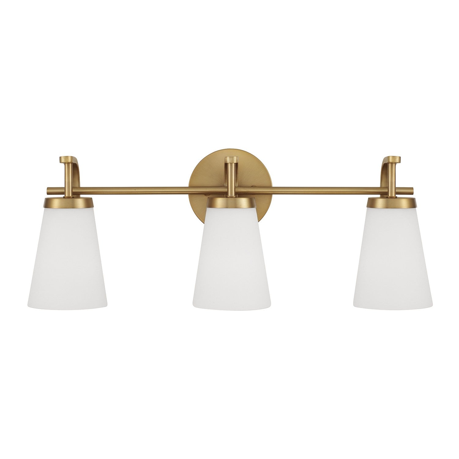Capital Lighting - 161031AD-660 - Three Light Vanity - Drake - Aged Brass