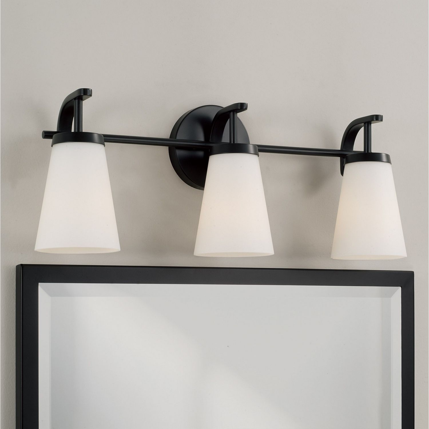 Capital Lighting - 161031MB-660 - Three Light Vanity - Drake - Matte Black