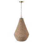 Capital Lighting - 359712LFB - One Light Pendant - Morada - Light Fawn and Matte Brass