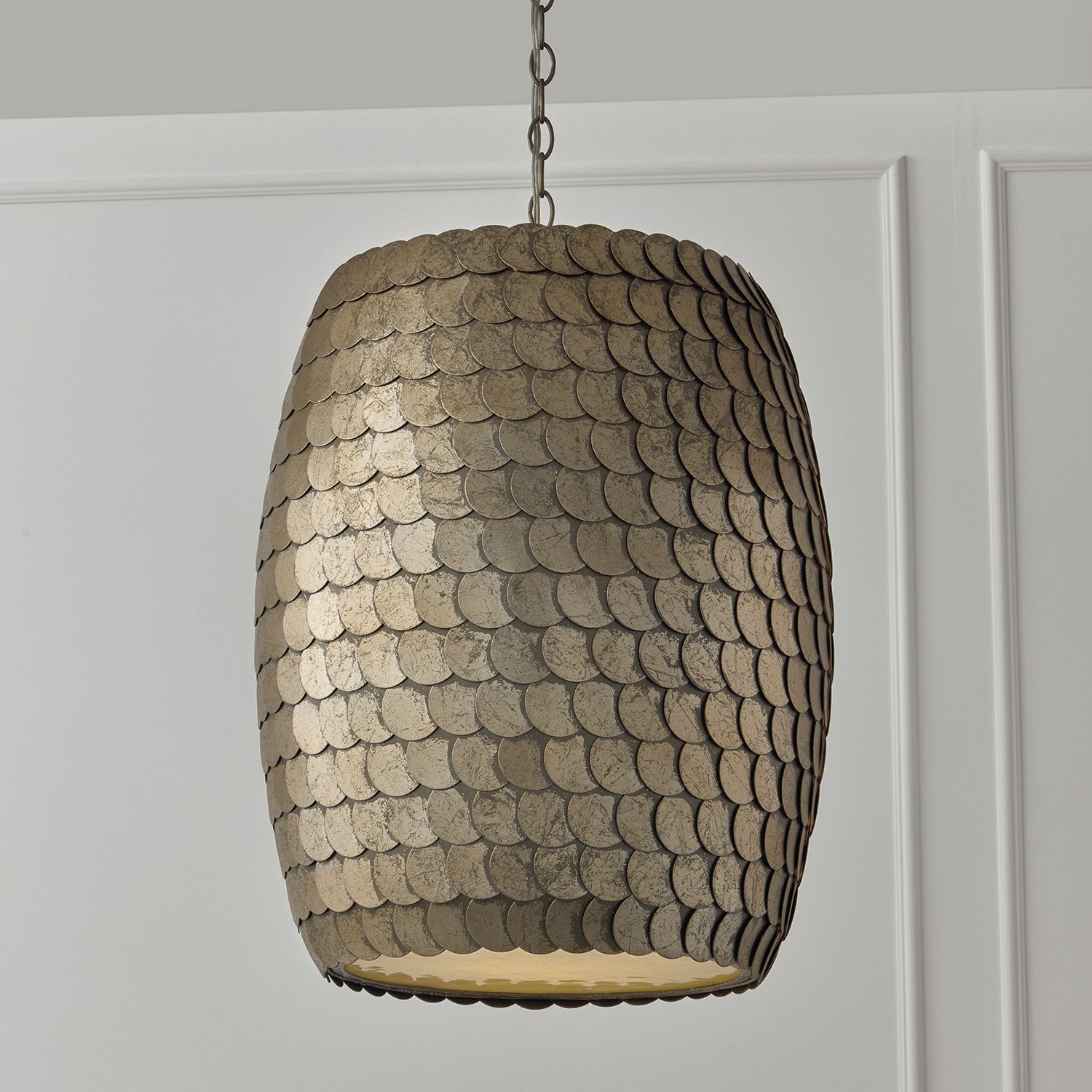 Capital Lighting - 359912GCL - One Light Pendant - Delphine - Grecian Luster