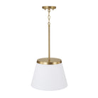 Capital Lighting - 361011AD - One Light Pendant - Drake - Aged Brass