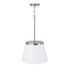 Capital Lighting - 361011BN - One Light Pendant - Drake - Brushed Nickel