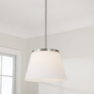 Capital Lighting - 361011BN - One Light Pendant - Drake - Brushed Nickel