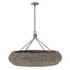 Capital Lighting - 459781AGD - Eight Light Chandelier - Morada - Aegean Grey and Dark Brass