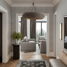 Capital Lighting - 459781AGD - Eight Light Chandelier - Morada - Aegean Grey and Dark Brass