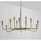 Capital Lighting - 459801ARG - 12 Light Chandelier - Savari - Artisan Gold