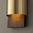 Capital Lighting - 660111NM - LED Wall Sconce - Sidney - Nordic Wood and Matte Brass