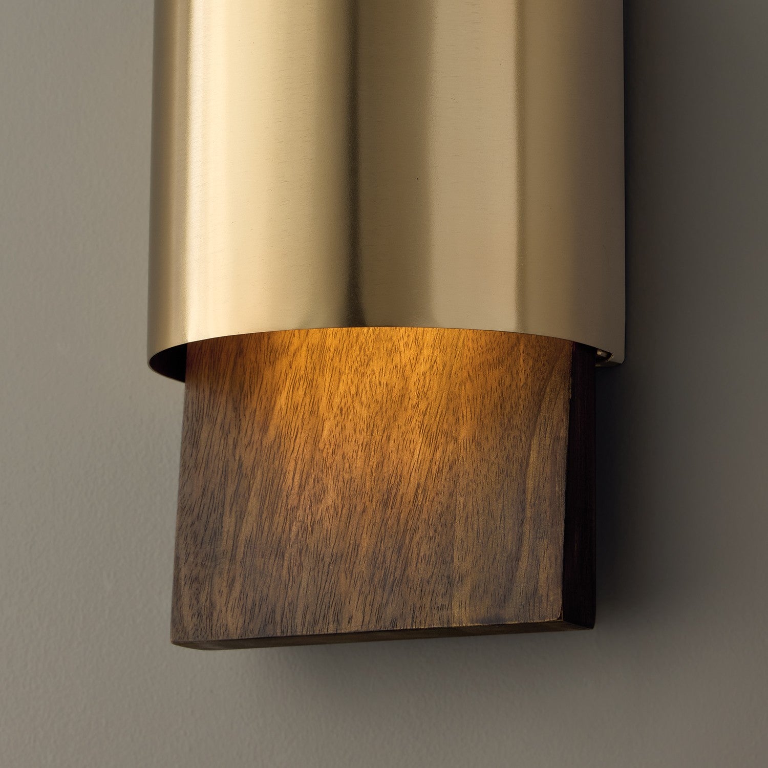 Capital Lighting - 660111NM - LED Wall Sconce - Sidney - Nordic Wood and Matte Brass