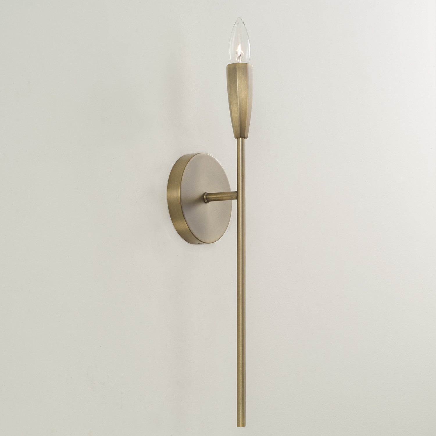 Capital Lighting - 660411ANB - One Light Wall Sconce - Palmer - Antiqued Brass