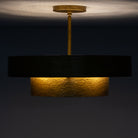 Kalco - 528645RSG - Eight Light Convertible Pendant / Semi-Flush - Moda - Rustic Gold