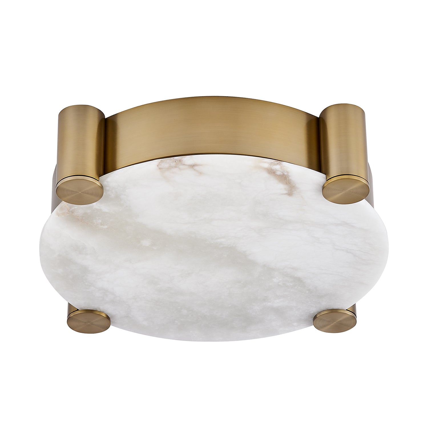Kalco - 528743WB - LED Flush Mount - Lumba - Winter Brass