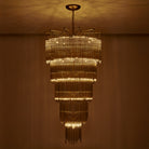 Kalco - 527751VGB - 40 Light Chandelier - Adorn - Vintage Brass