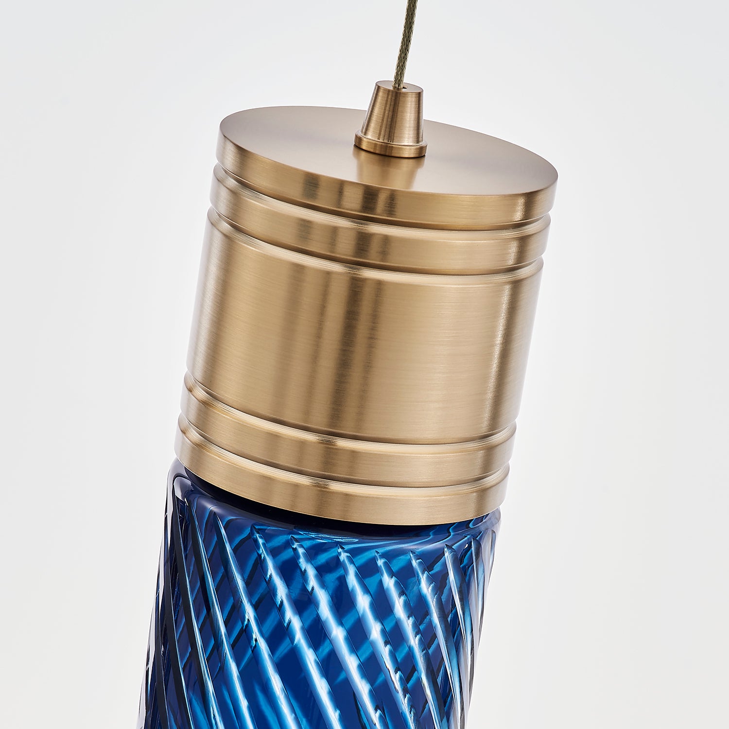 Kalco - 524952WB - LED Chandelier - Kiriko - Winter Brass