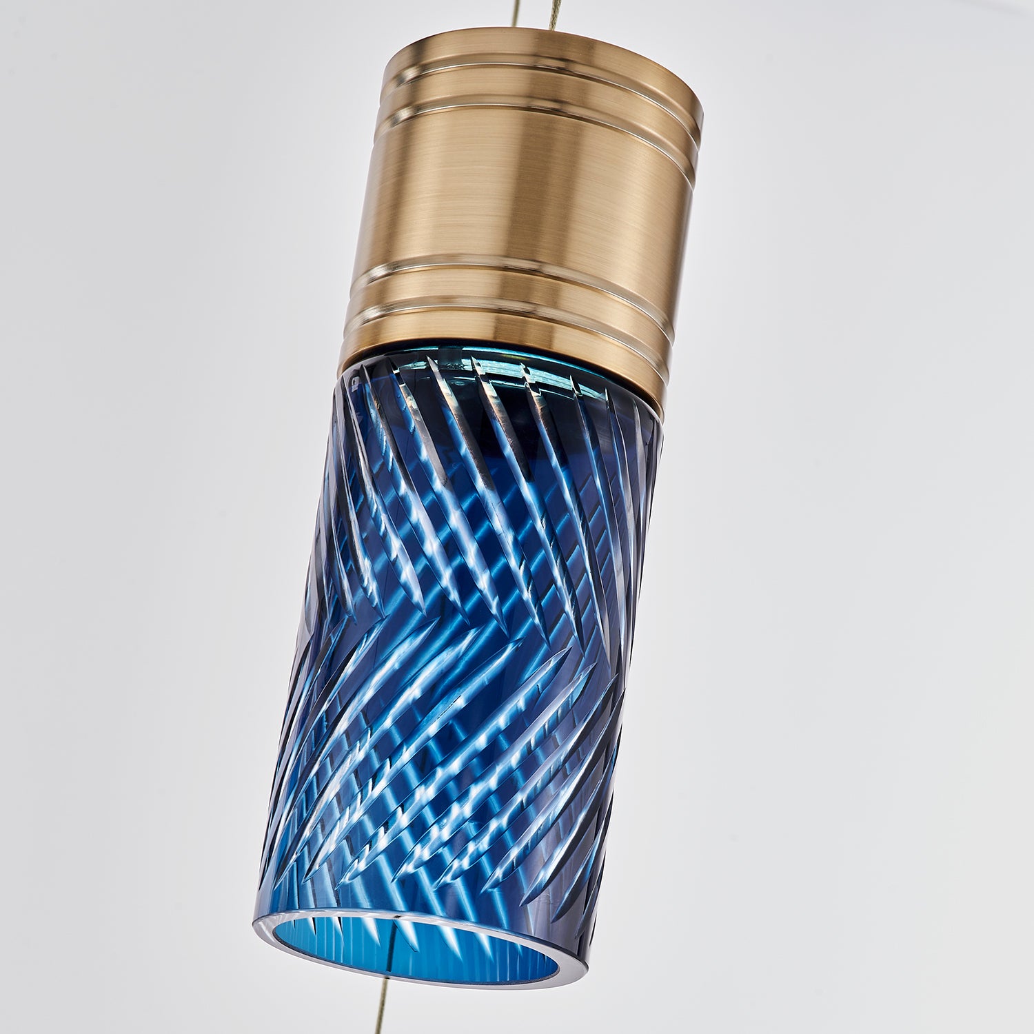 Kalco - 524952WB - LED Chandelier - Kiriko - Winter Brass