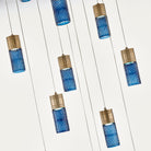 Kalco - 524952WB - LED Chandelier - Kiriko - Winter Brass