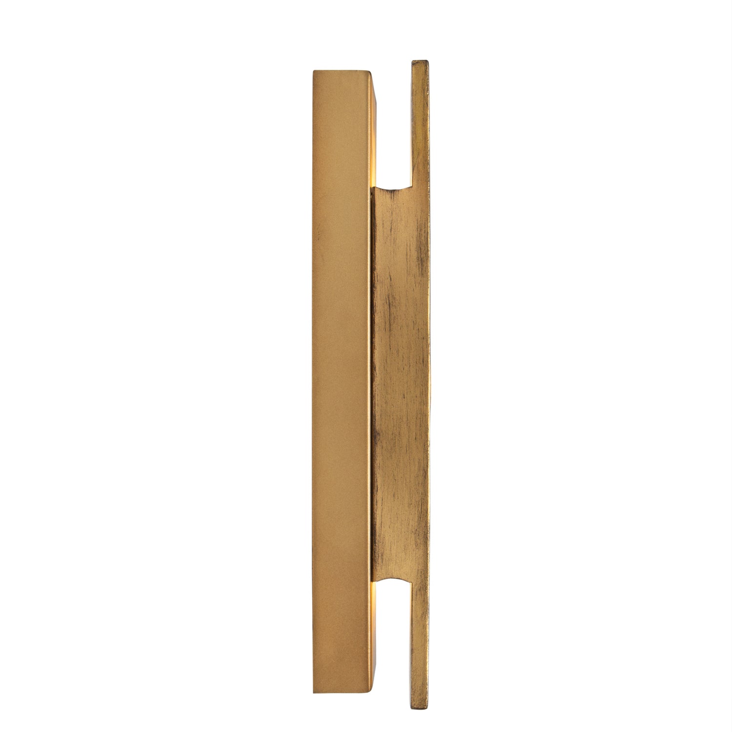 Kalco - 528421RBG - LED Wall Sconce - Dos - Rustic Gold and Brushed Gold