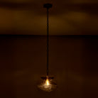 Kalco - 528313WB - One Light Pendant - Bolsa - Winter Brass