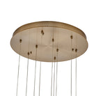 Kalco - 524951WB - LED Chandelier - Kiriko - Winter Brass