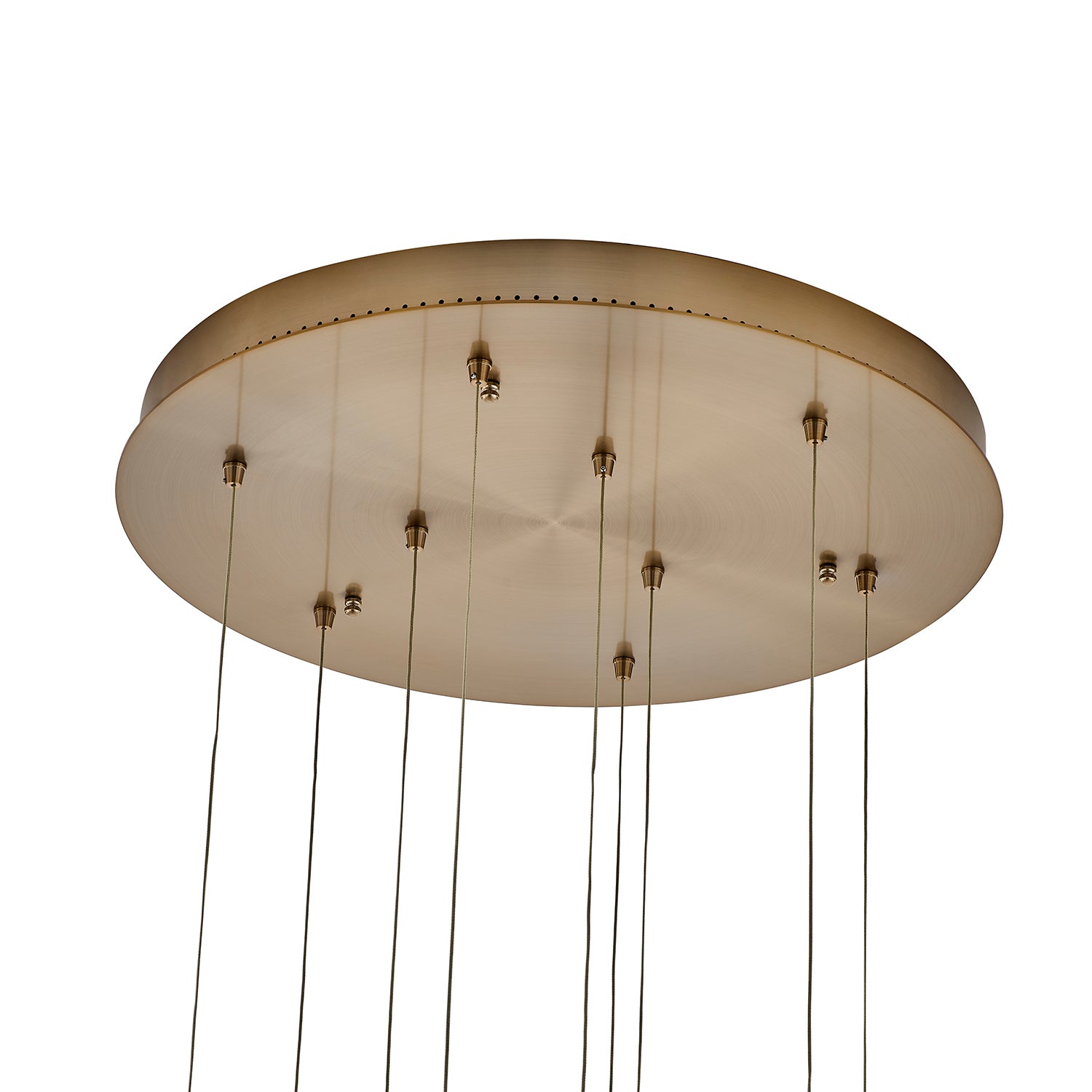 Kalco - 524951WB - LED Chandelier - Kiriko - Winter Brass